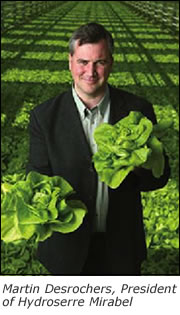 Martin Desrochers, President of Hydroserre Mirabel