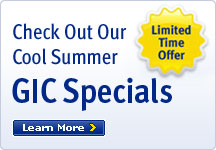 GIC Rate Special 18 Month GIC - 1.50% 2-year Cashable RateAdvantage First year 1.15%, Second year 1.50% Five-in-One - 2.00%. Learn More.