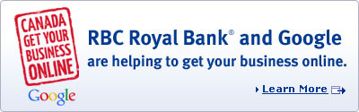 RBC Royal Bank and Google are helping to get your business online.