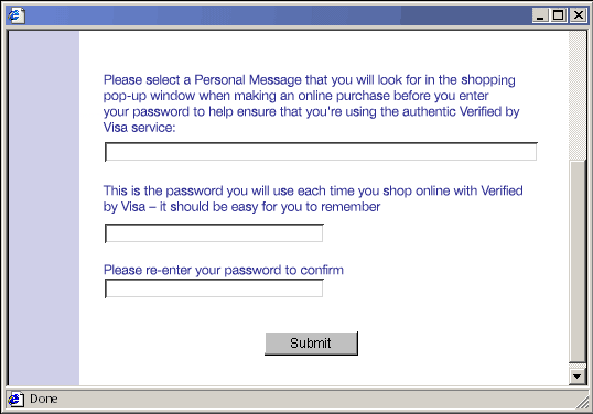 Registration Demo Screen 2