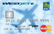 WestJet RBC&reg; MasterCard&Dagger;