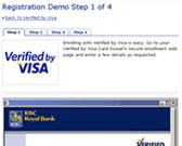 Verified by Visa Registration Demo