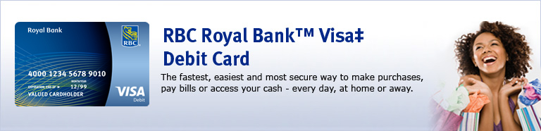 RBC Royal Bank Visa Debit Card