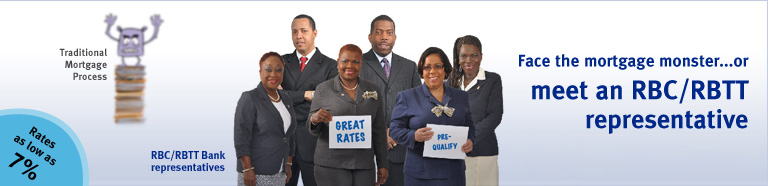 Face the mortgage monster...or meet an RBC Account Manager
