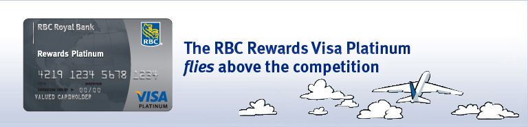 The RBC Rewards Visa Platinum flies above the competition