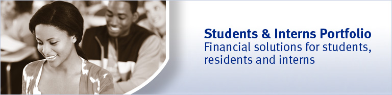 Students & Interns Financial solutions for students and interns