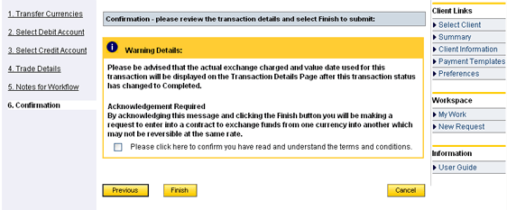 Transfers Tutorial Step 9