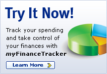 Try It Now! Track your spending and take control of your finances with myFinanceTracker. Learn More