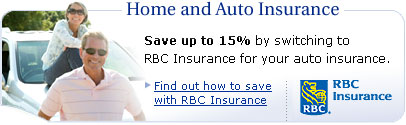 Home and Auto Insurance - Save up to 15% by switching to RBC Insurance for your auto insurance. Find out how to save with RBC Insurance.