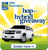 RBC Insurance&reg;. Hop in a Hybrid Giveaway&dagger;. Enter now.