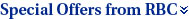 Special Offers from RBC