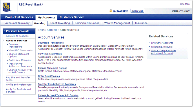 Account Services Image