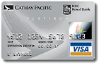 Cathay Pacific Visa Platinum card