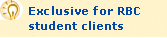 Exclusive for RBC student clients