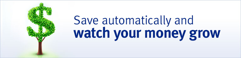 Save automatically and watch your money grow