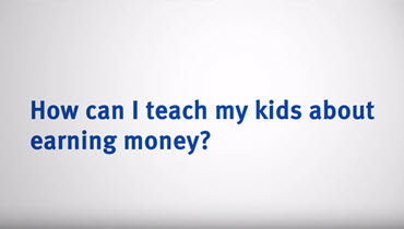 Teaching your kids about earning money
