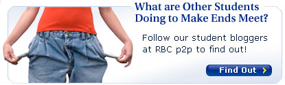 What are Other Students Doing to Make Ends Meet? Follow our student bloggers at RBC p2p to find out!