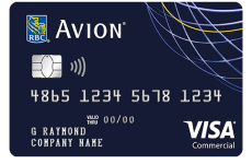 visa business platinum avion card