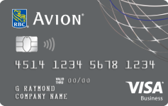 visa business platinum avion card