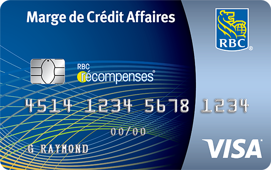 Marge de Crédit Visa RBC pour la petite entreprise