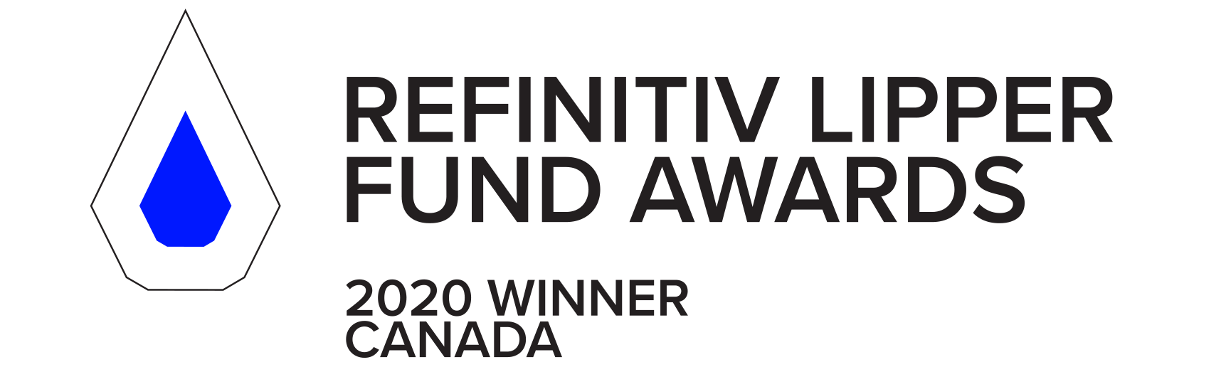 Refinitiv Lipper Fund Awards 2020 Winner Canada