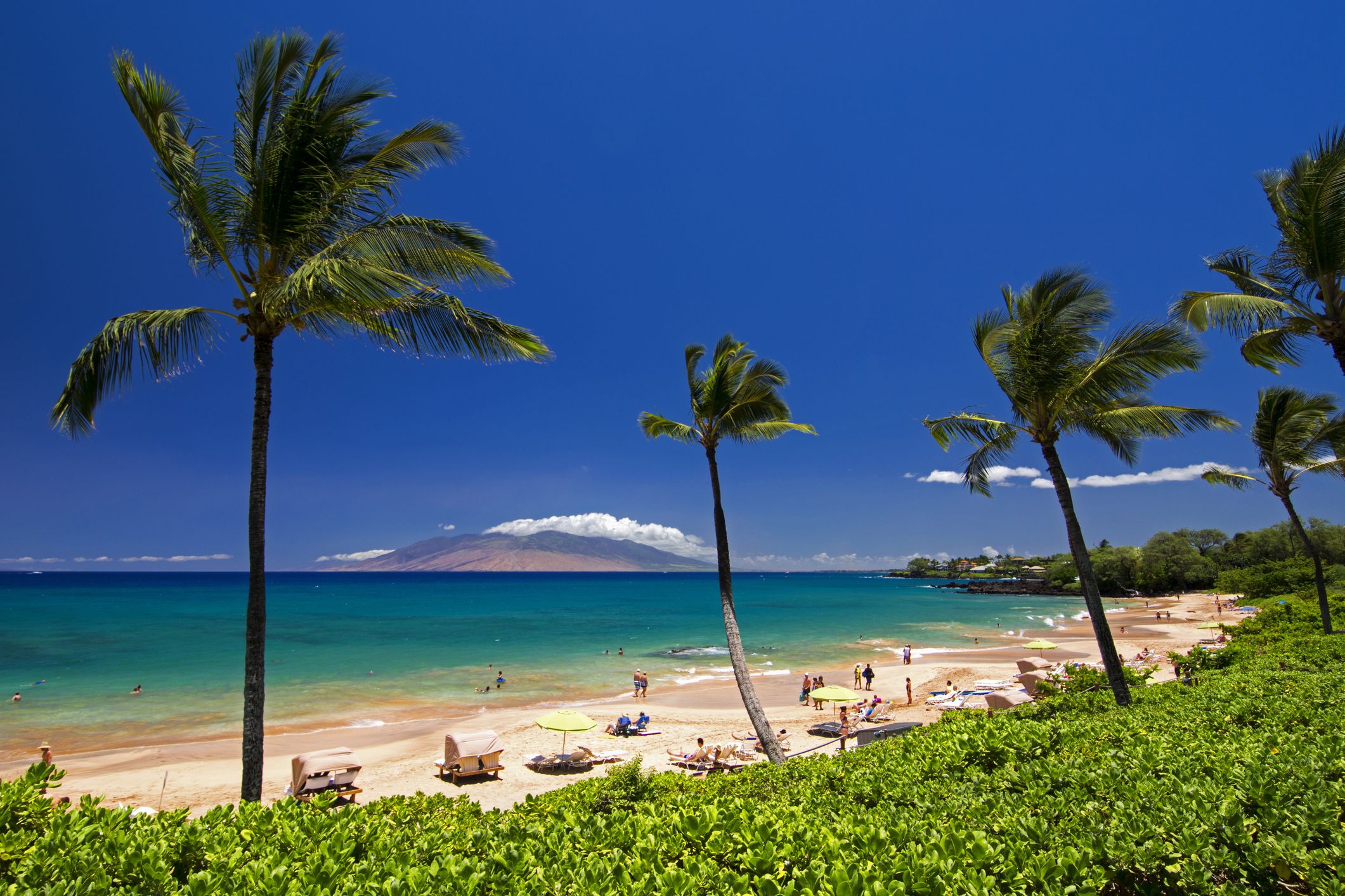 Maluaka beach, south Miami, Hawaii