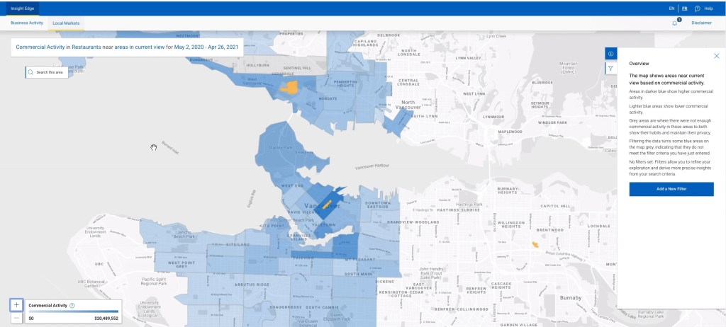 RBC Insight Edge for Small Business was developed to help businesses with retail stores understand the full picture when it comes to their customers, products, and locations.