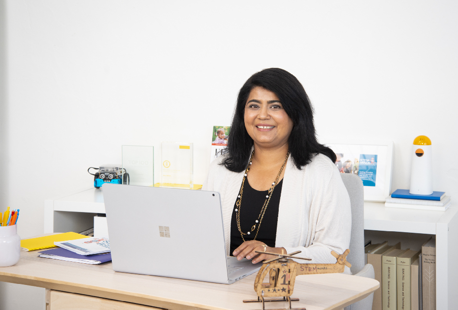 Anu Bidani, founder of STEM MINDS and Inno-Hive