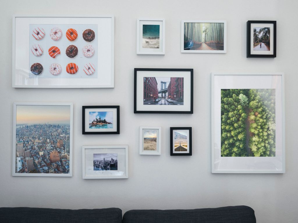 A picture wall