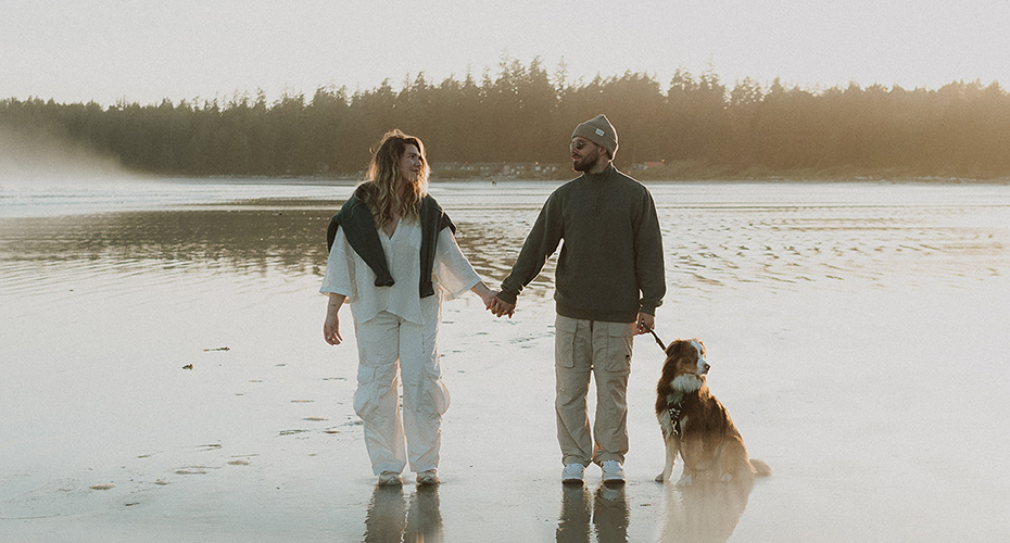 Guillaume St-Amand and Camille Sperandio, an influencer couple