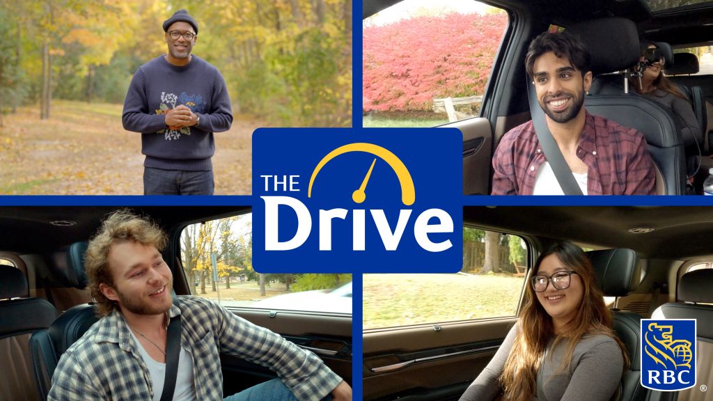 A group of people sitting in a car and talking to each other.
