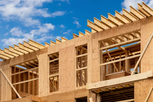 Wood frame residential construction in Canada