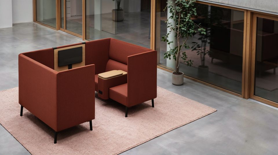 Modern business furniture by Groupe Lacasse