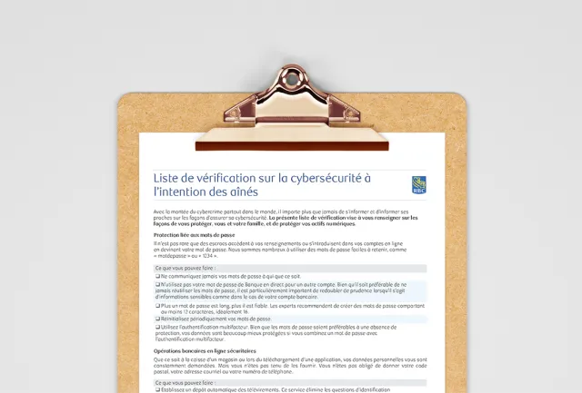 Liste de contrôle