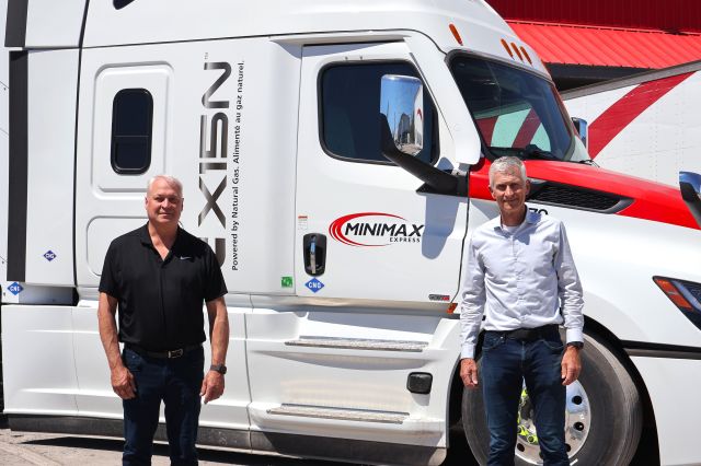 Yves et Marc Poirier Minimax Express Transport Inc.