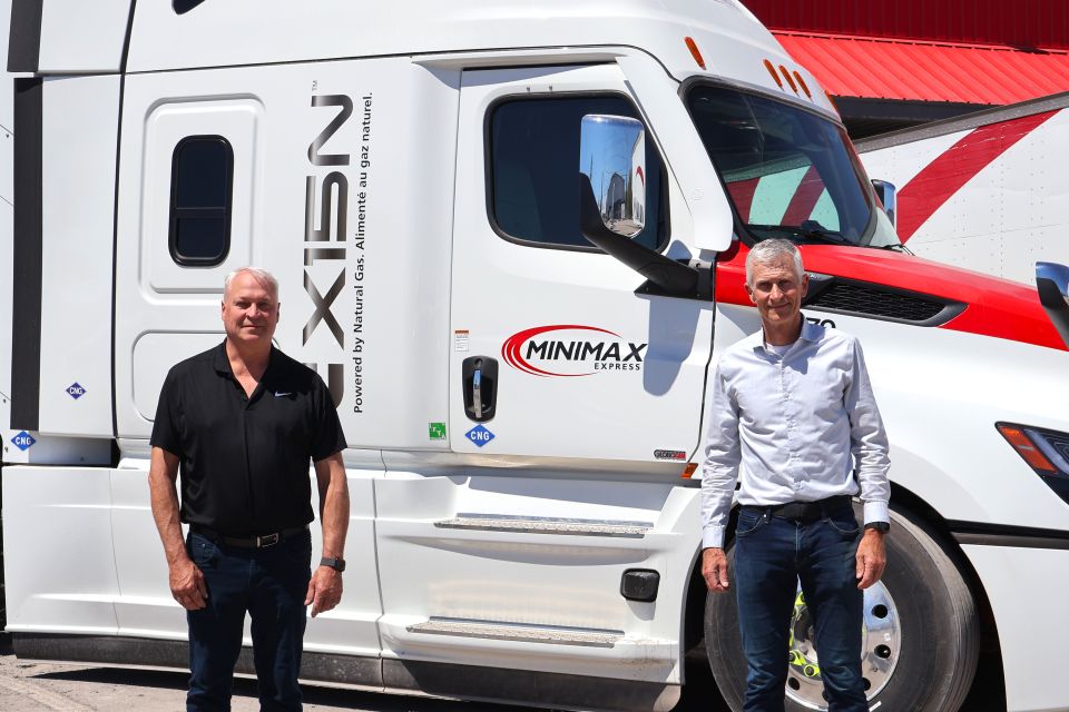 Yves et Marc Poirier Minimax Express Transport Inc.