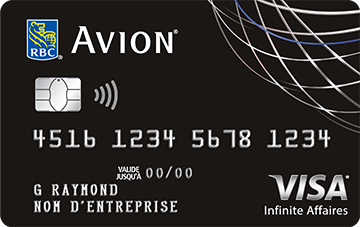 Avion Visa Infinite Affaires RBC