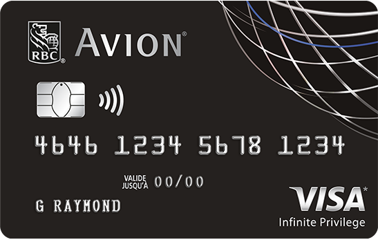 Avion Visa Infinite Privilège RBC