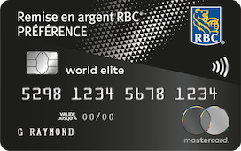 RBC Cash Back Preferred World Elite Mastercard