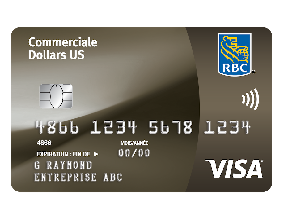 commercial us dollar visa card