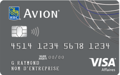 visa business platinum avion card