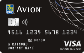Ajoutez une carte Avion Visa Infinite RBC.