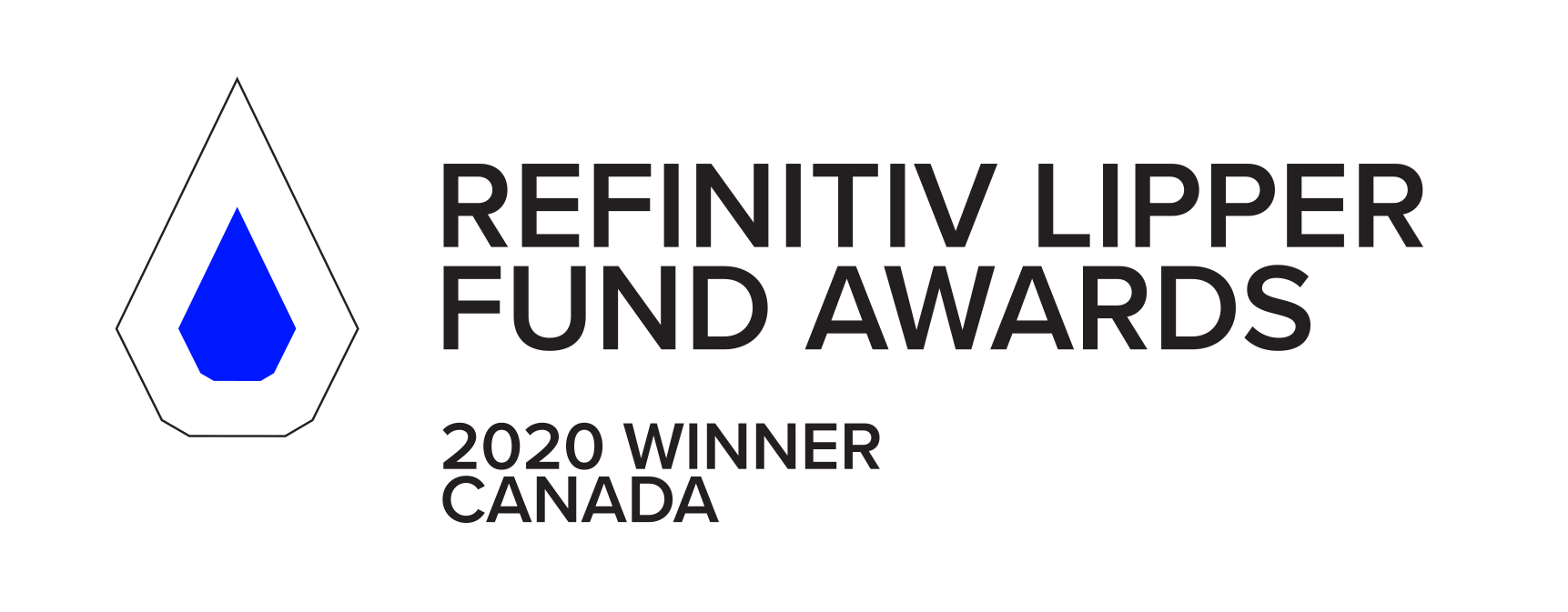 WINNER OF THE 2018 THOMSON REUTERS LIPPER FUND AWARDS CANADA