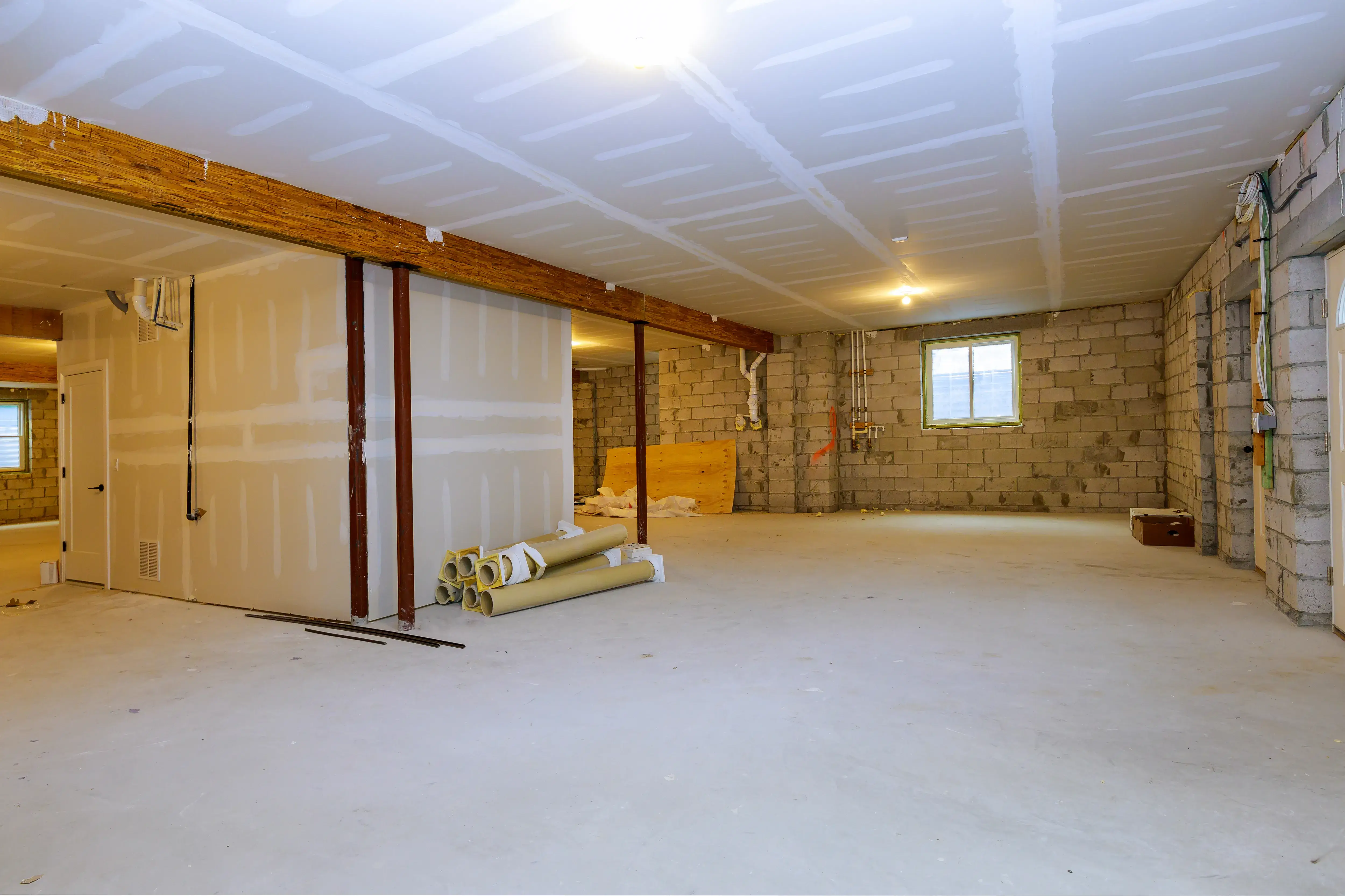 Room under renovation